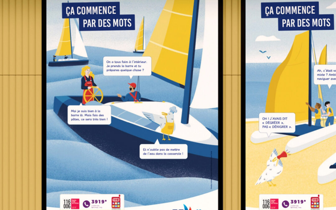 Campagne « Ça commence par des mots